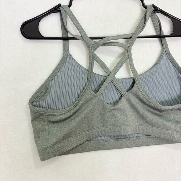 Nike Dri-Fit Grey Cagged Back Sports Bra Women's Size XL - Picture 7 of 10